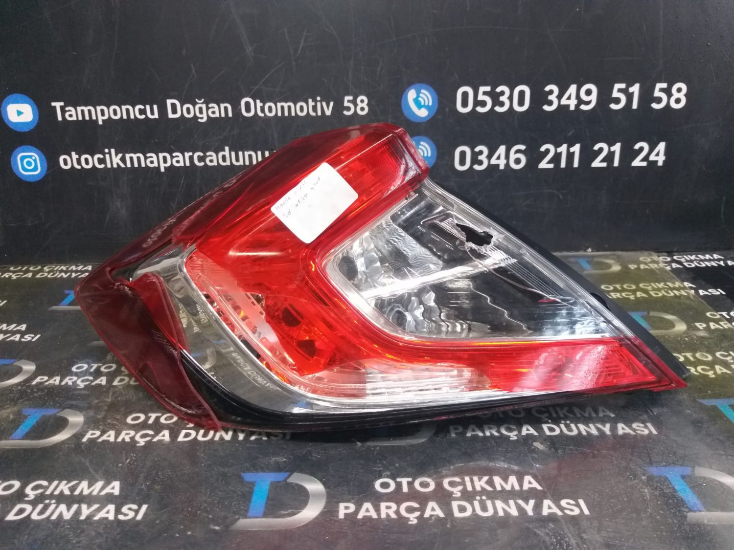 HONDA C�V�C SOL ARKA STOP 